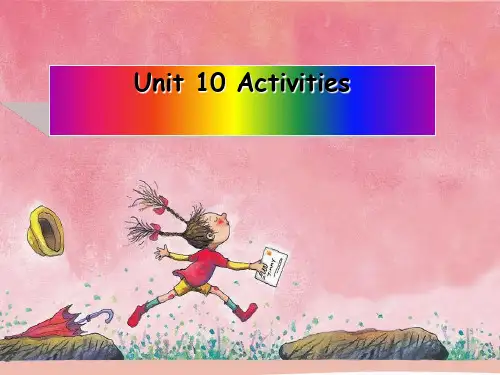 最新五年级英语下册Unit10《Activities》 6北师大版(三起)优选教学课件