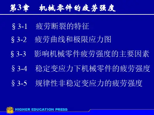 机械零件的疲劳强度与疲劳断裂ppt(共37页)