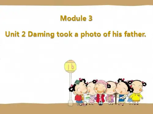 外研版Module3Unit2Damingtookaphotoofhisfather课件25张