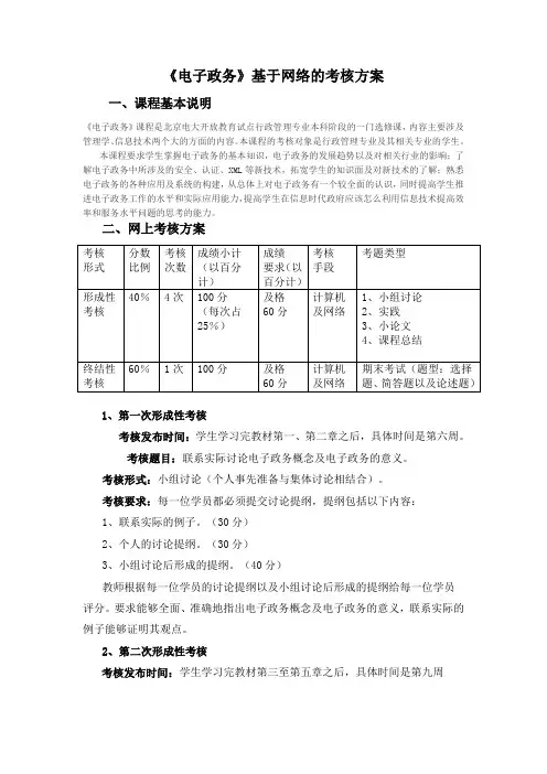 电子政务
