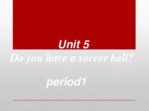 人教新目标七年级英语上Unit5 Section A period1课件(共22张PPT)
