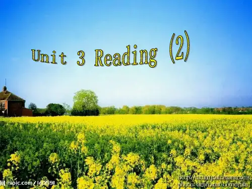 牛津译林版9A Unit 3 Reading2 (共21张PPT)