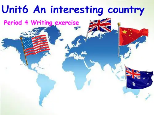 六年级下册英语课件-Unit 6 An interesting countryD