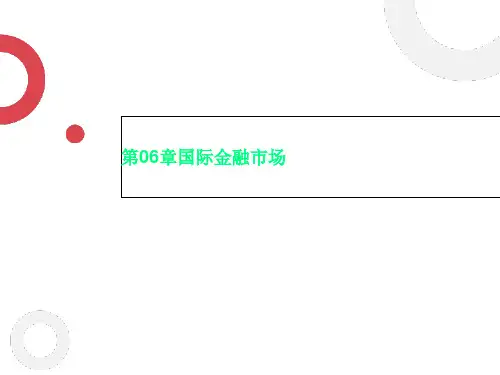第06章国际金融市场