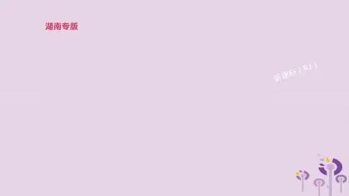 湖南专版2019中考英语总复习第一篇教材过关篇课时01StarterUnit1_4七上课件