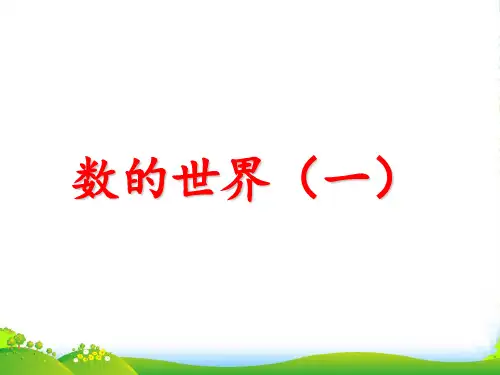 苏教四年级下册数学课件9.1 数的世界 (共15张)
