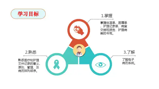 医疗与护理文件的书写
