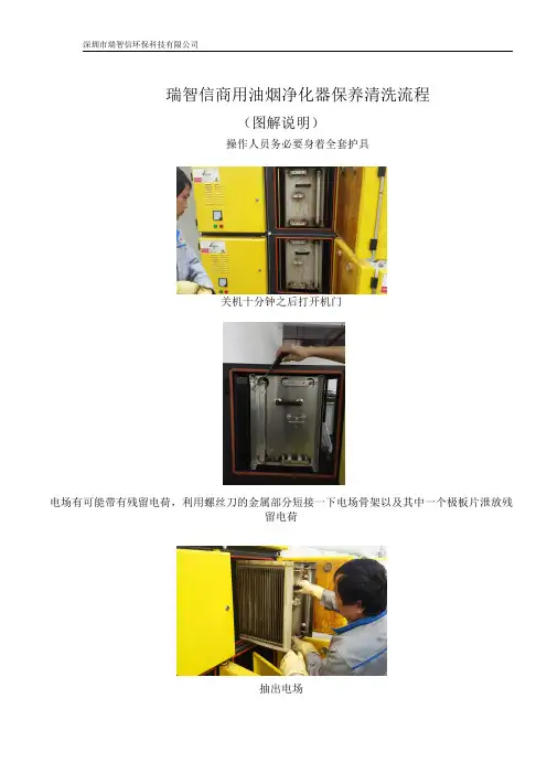 油烟净化器保养清洗流程