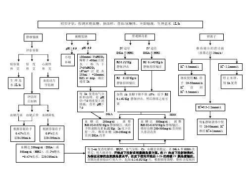 高血糖流程图-精品医学课件