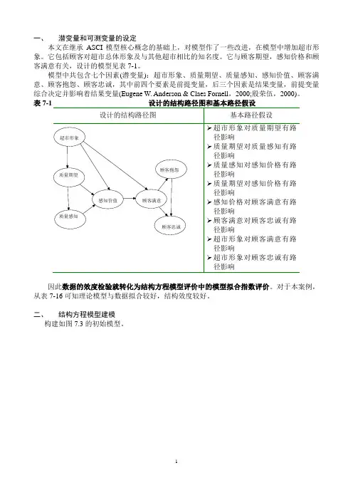 amos_验证性因子分析步步教程