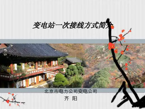 变电站一次接线方式简介