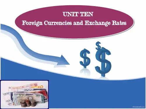 大学核心商务英语读写教程3Unit 10 Foreign Currencies and Exchange Rates