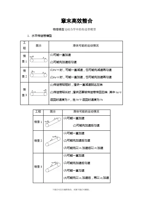 2021高考江苏版物理一轮复习讲义：第3章 章末高效整合