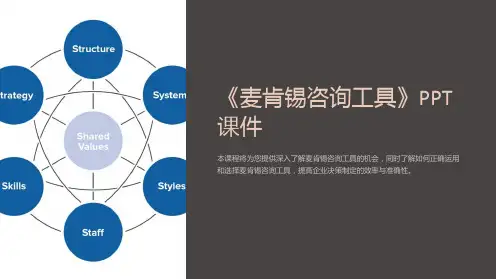 《麦肯锡咨询工具》课件