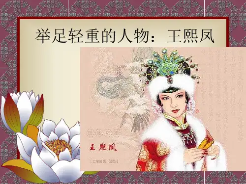 介绍王熙凤的超好PPT