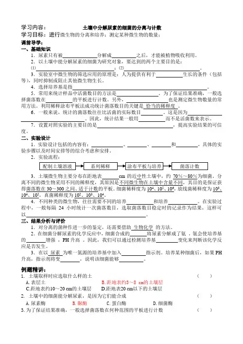 微生物的培养和应用(2)