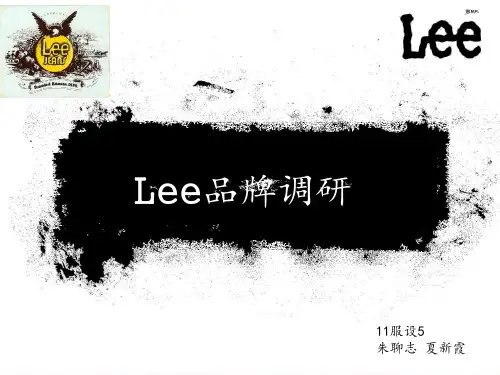 服装调研品牌Lee