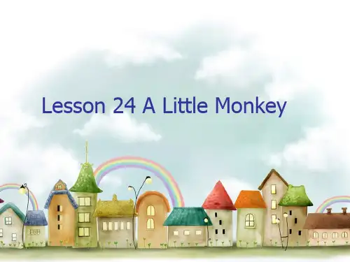 冀教版三年级下册U4  lesson24课件(省优)