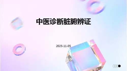 中医诊断脏腑辨证