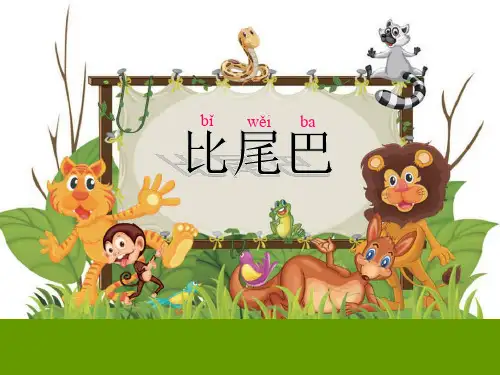 《比尾巴》课件
