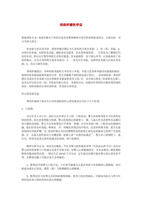 弗洛伊德性学说