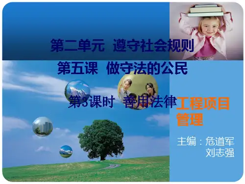 善用法律 课件(共23张PPT)
