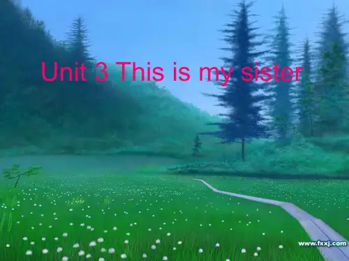 人教新目标英语七年级上Unit 3 Section A 课件