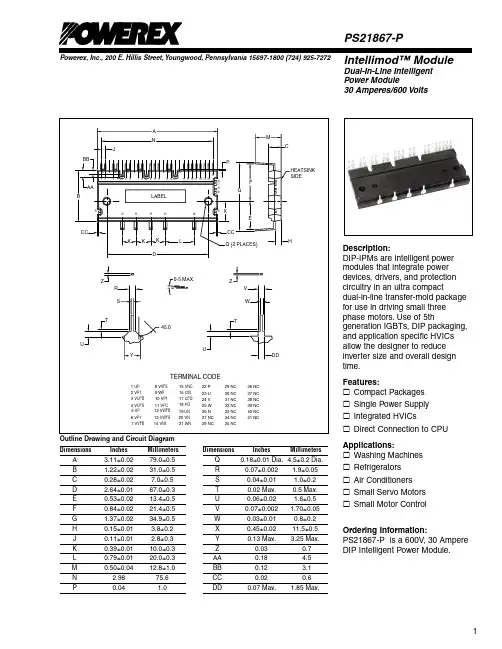 PS21867-P中文资料