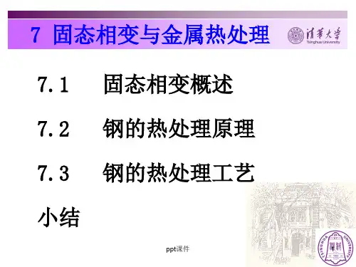固态相变与金属热处理  ppt课件