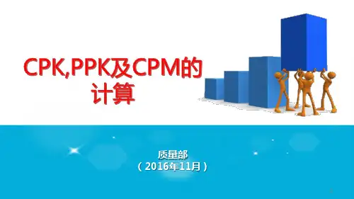 Mini b中CPK PK CPM的计算