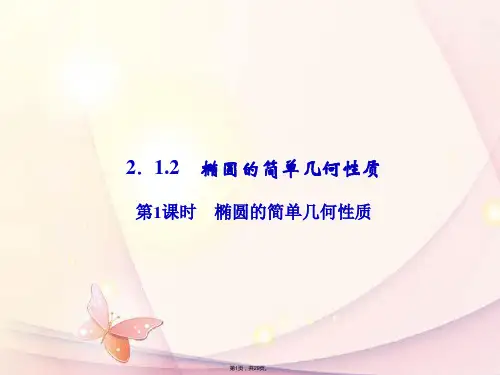 (新课标)高中数学《2.1.2椭圆的简单几何性质》课件-新人教A版选修1-1