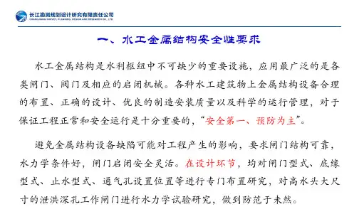 水工金属结构及检验检测技术研发与应用