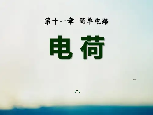 九年级物理全册 十一章 第三节 电荷2 (新版)北师大版精品PPT课件