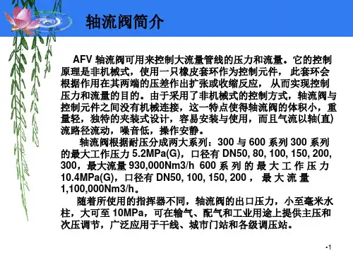 AFV轴流阀介绍PPT演示文稿
