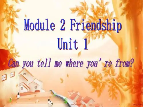 外研版八年级下册课件m2 unit1clx1
