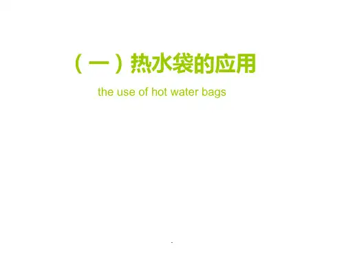 热水袋的应用ppt课件