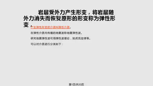 弹性波的基本理论PPT课件