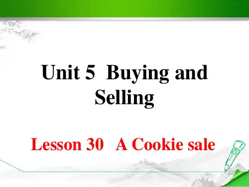 【2020冀教版】八年级英语下册《Unit 5 Lesson 30》课件