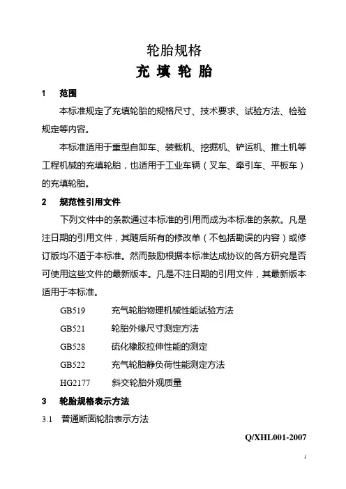 轮胎规格