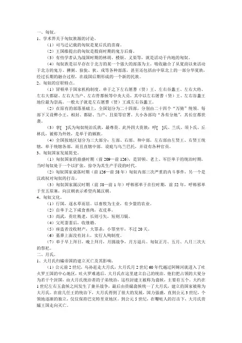 中国西北少数民族史