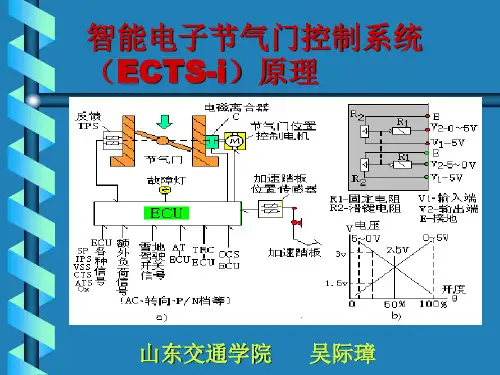 智能电子节气门控制系统CTS