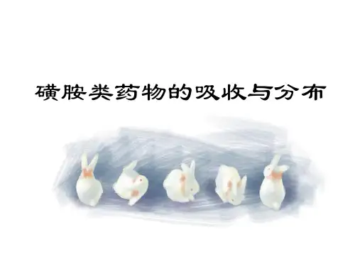 磺胺类药物的吸收与分布