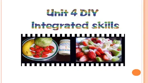 Unit4Integratedstudyskills课件牛津译林版英语八年级上册