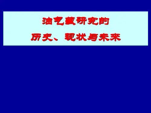 油气藏研究的历史、现状与未来