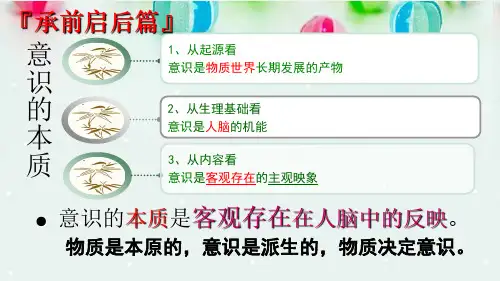 高中政治 意识的作用2课件 人民版