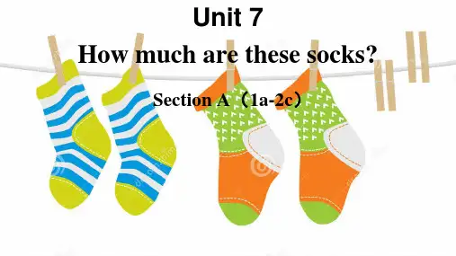 Unit7SectionA1a2c课件人教版英语七年级上册