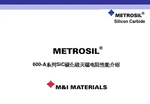600-A系列SiC碳化硅灭磁电阻性能介绍