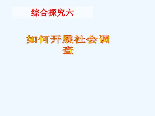 人教历史与社会七下《6.5综合探究六如何开展社会调查—以调查家乡为例》课件_6