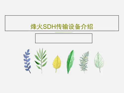 烽火SDH传输设备介绍PPT58页