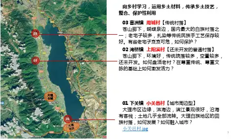 乡村设计案例PPT课件
